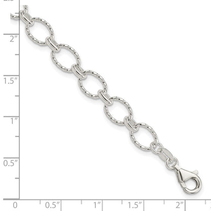7.5 Zoll Sterlingsilber Fantasie Armband