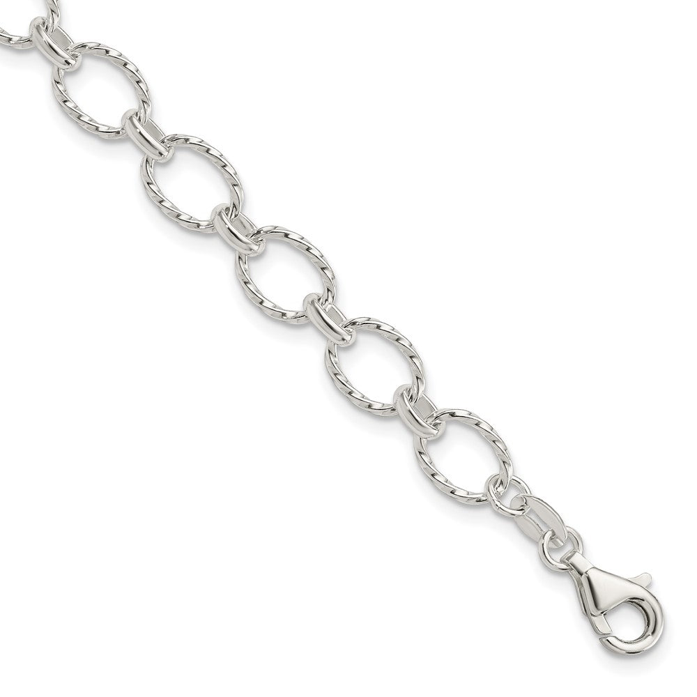 7.5 Zoll Sterlingsilber Fantasie Armband