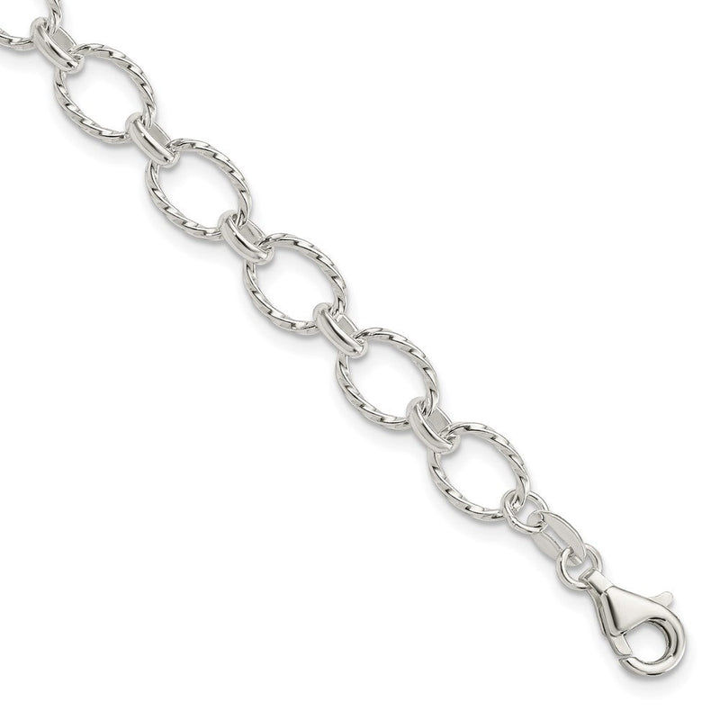 7.5 Zoll Sterlingsilber Fantasie Armband