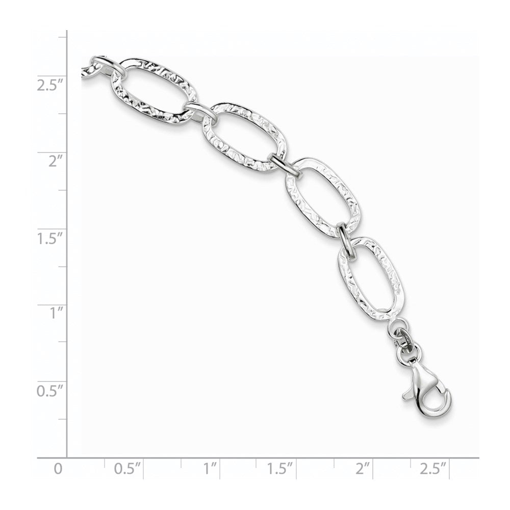 7.5 Zoll Sterlingsilber Fantasie Armband