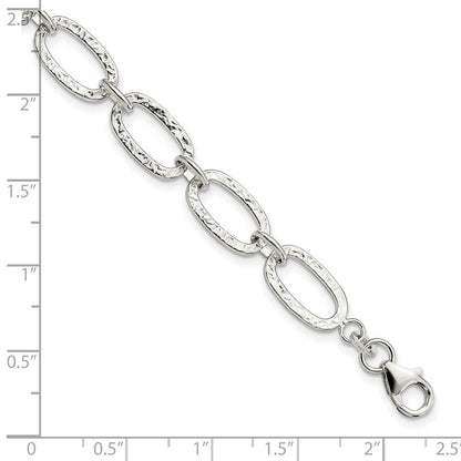 7.5 Zoll Sterlingsilber Fantasie Armband