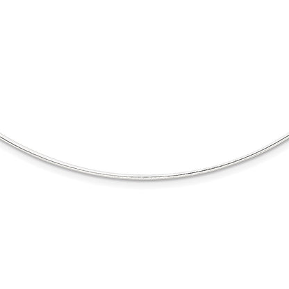 16 Zoll Sterlingsilber 1.35mm mit 2 Zoll Verlängerung Neckwire Halskette