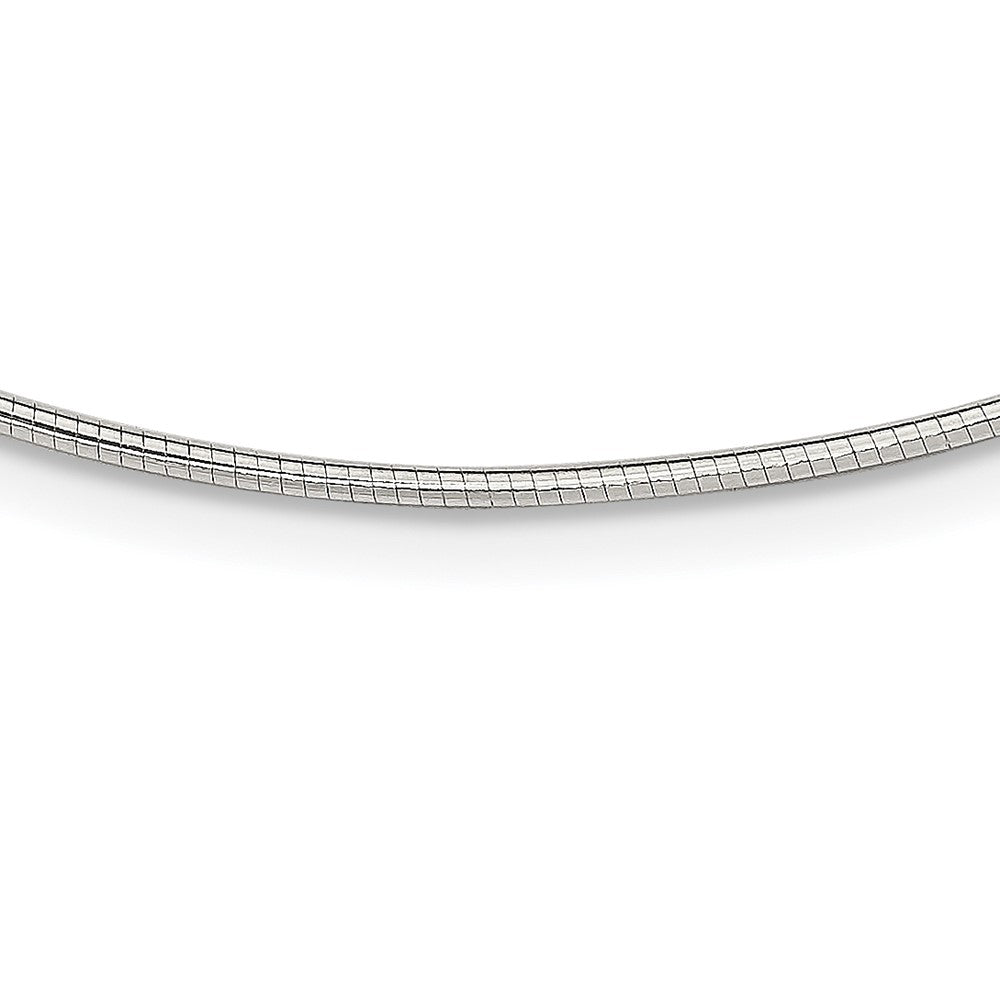 16 Zoll Sterlingsilber 1.6mm mit 2 Zoll Verlängerung Neckwire Halskette