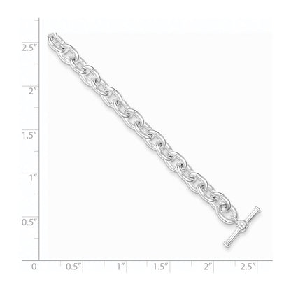 7.5 Zoll Sterlingsilber Knebel Glieder Armband