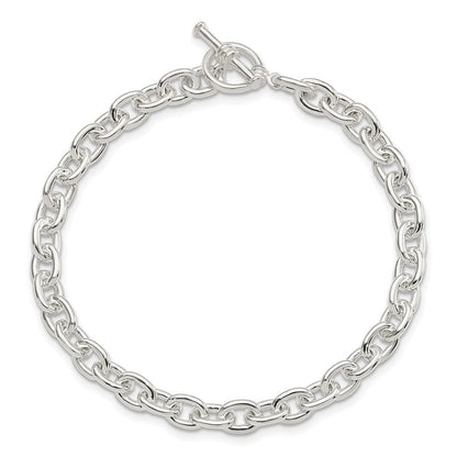 7.5 Zoll Sterlingsilber Knebel Glieder Armband