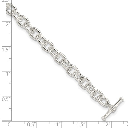 7.5 Zoll Sterlingsilber Knebel Glieder Armband