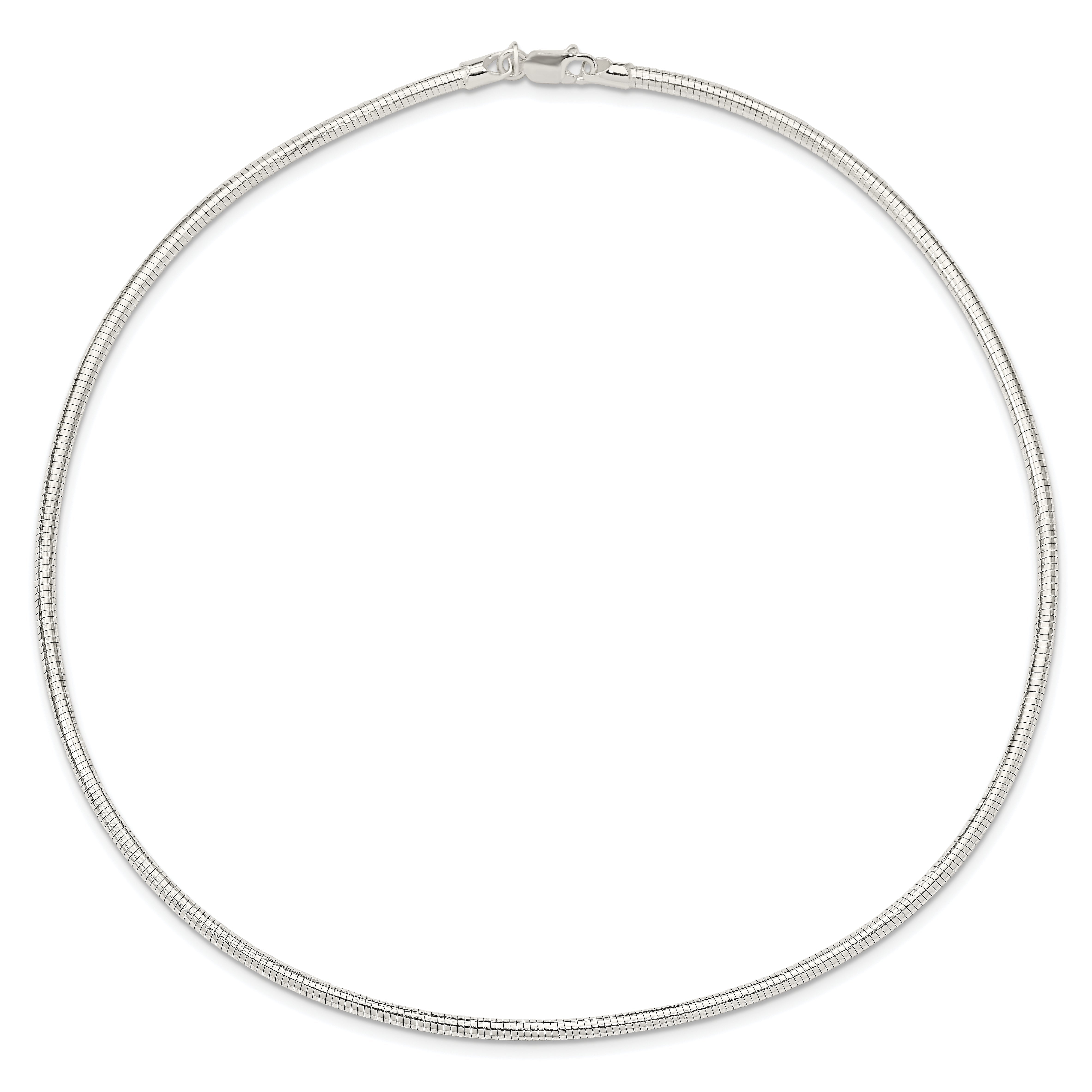 Sterlingsilber Rund 2.75mm Neckwire Halskette