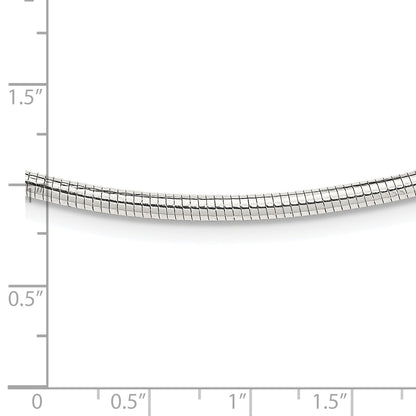 Sterlingsilber Rund 2.75mm Neckwire Halskette