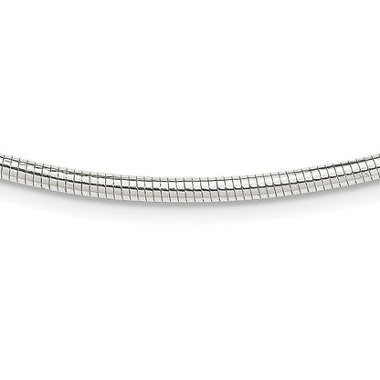 Sterlingsilber Rund 2.75mm Neckwire Halskette