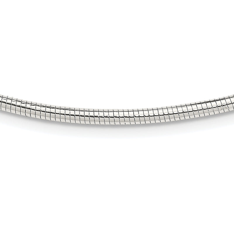 Sterlingsilber Rund 2.75mm Neckwire Halskette