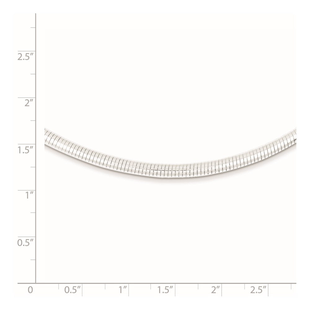 Sterlingsilber Rund 3.75mm Neckwire Halskette