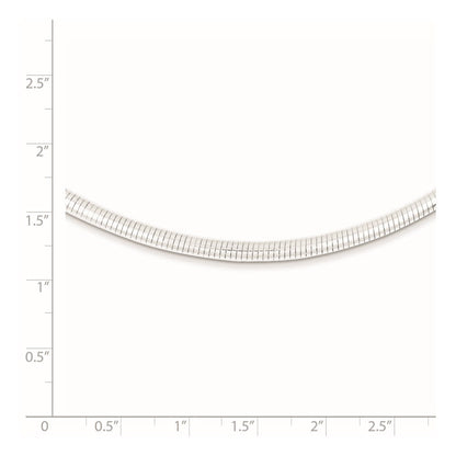 Sterlingsilber Rund 3.75mm Neckwire Halskette