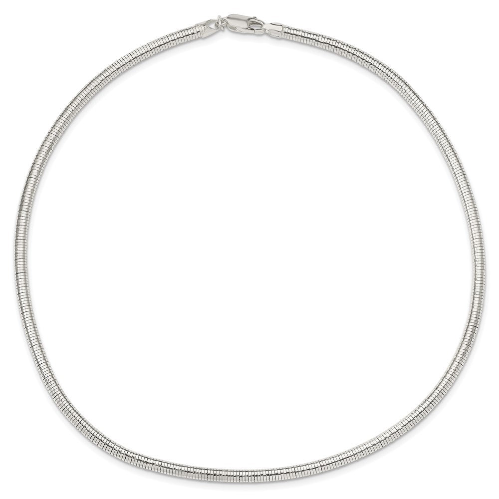Sterlingsilber Rund 3.75mm Neckwire Halskette