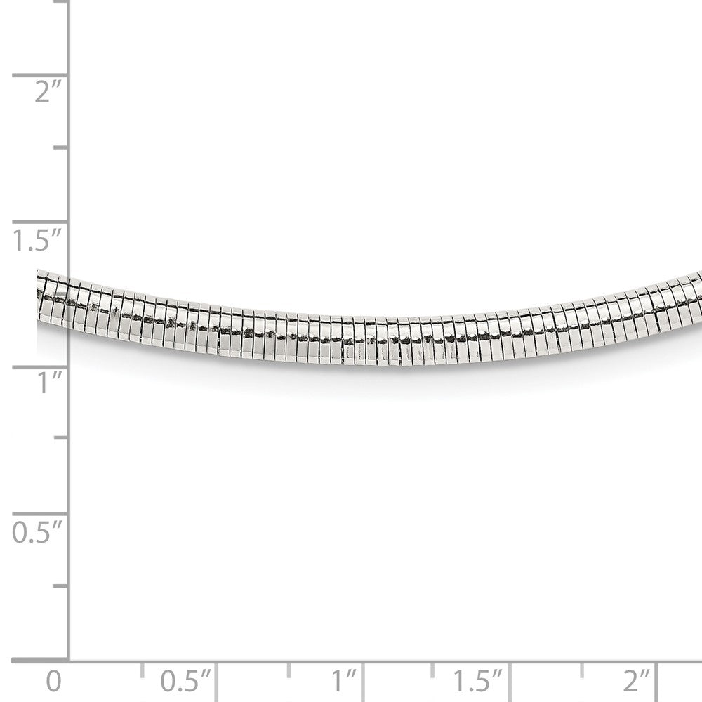 Sterlingsilber Rund 3.75mm Neckwire Halskette