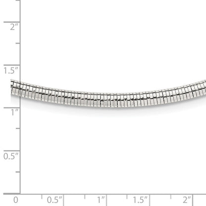 Sterlingsilber Rund 3.75mm Neckwire Halskette