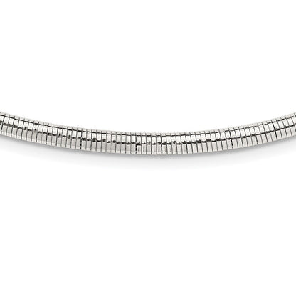 Sterlingsilber Rund 3.75mm Neckwire Halskette