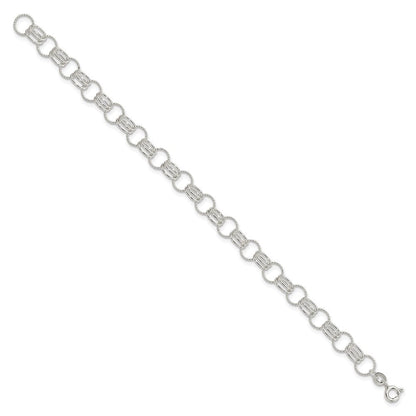 7.25 Zoll Sterlingsilber Armband
