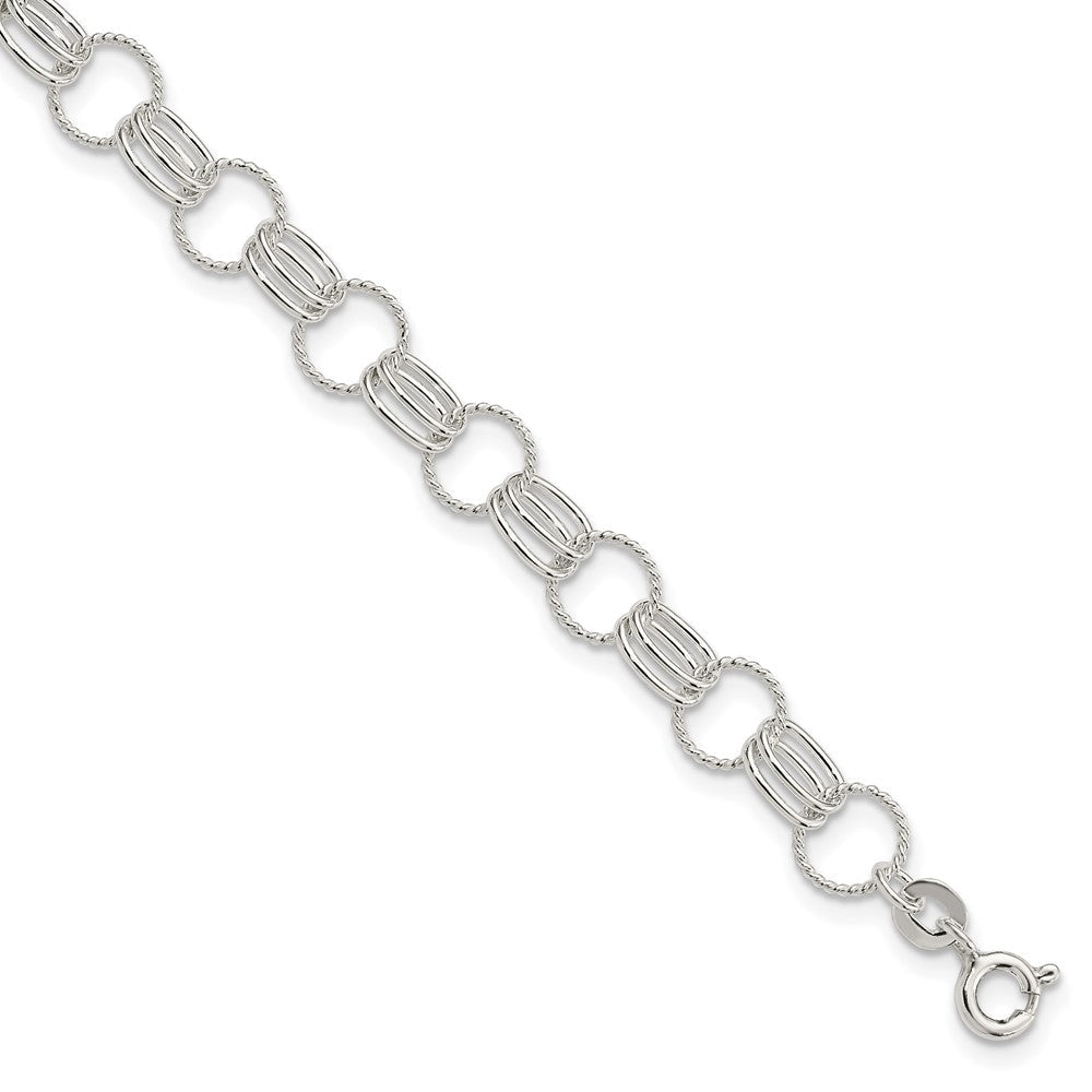7.25 Zoll Sterlingsilber Armband
