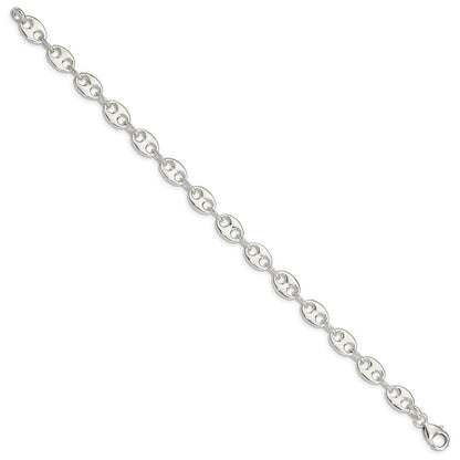 7.75 Zoll Sterlingsilber Poliert Armband