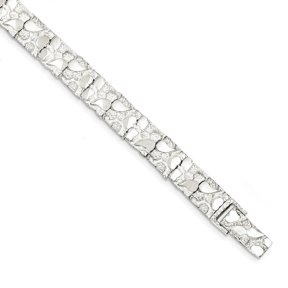 Sterlingsilber 9mm Nugget Armband