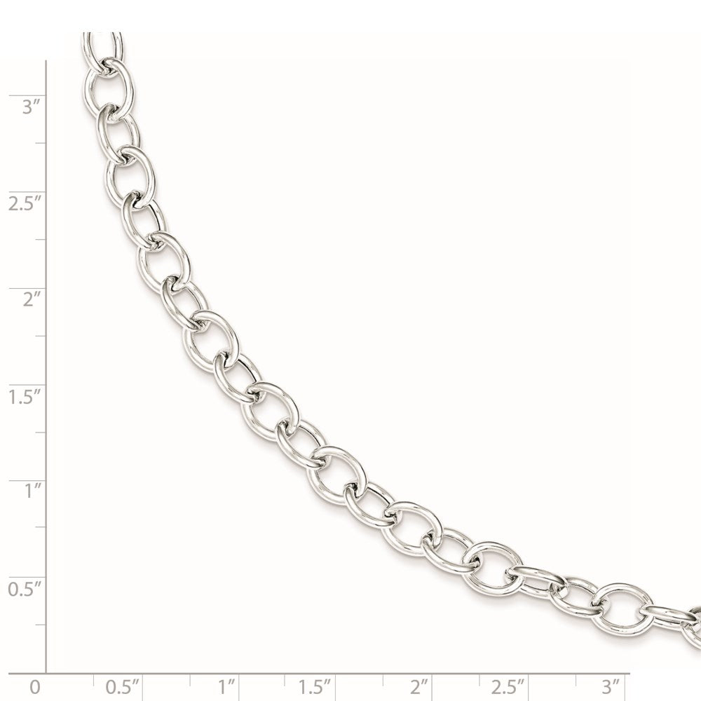 7.5 Zoll Sterlingsilber Ankerkette 6.75mm Armband