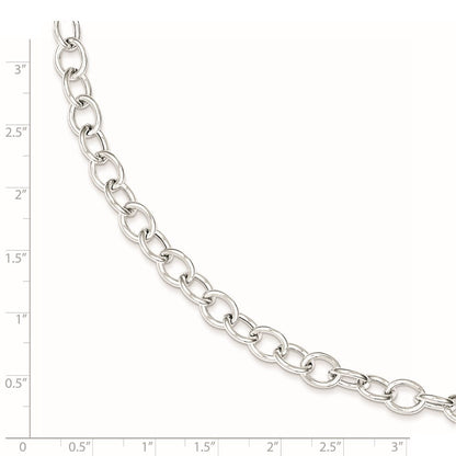 7.5 Zoll Sterlingsilber Ankerkette 6.75mm Armband