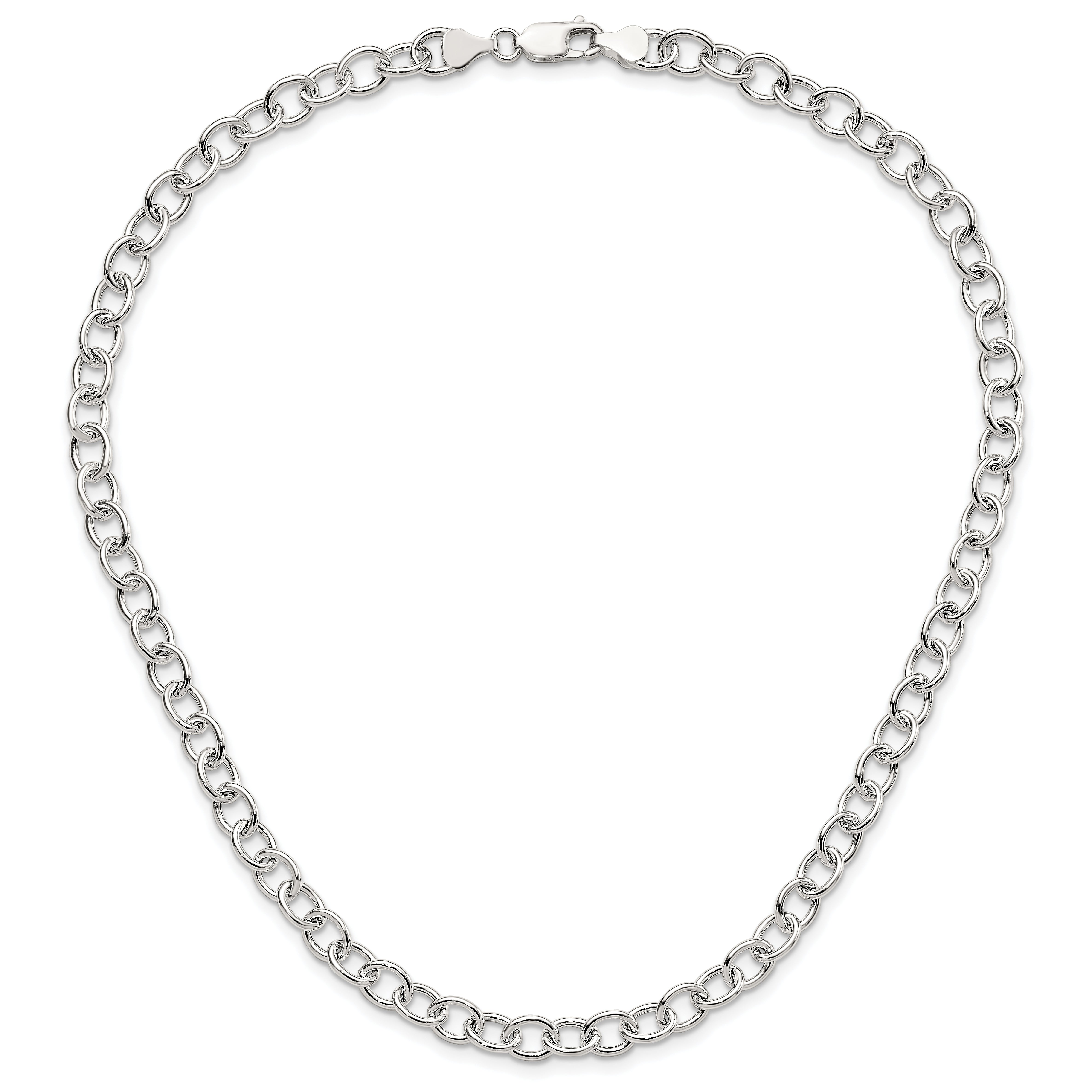 Sterlingsilber Ankerkette 6.75mm Halskette