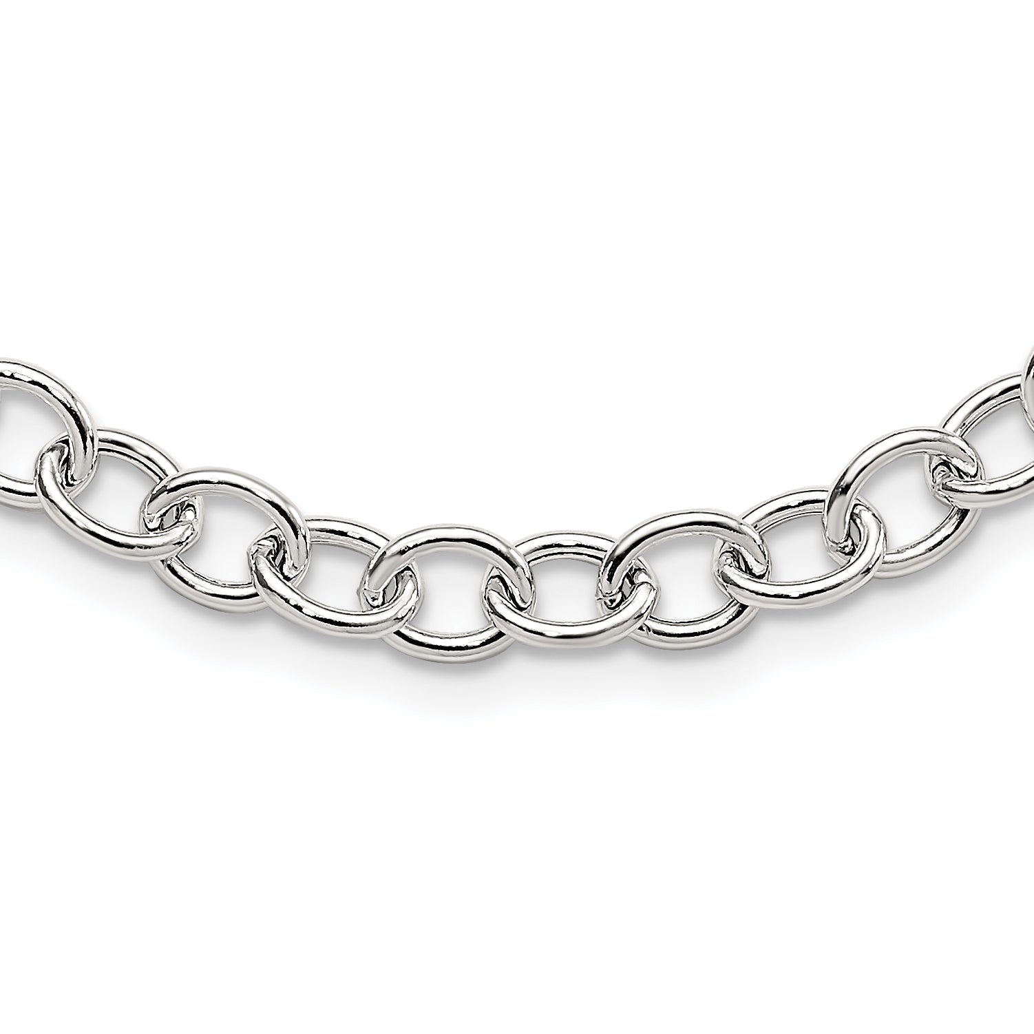Sterlingsilber Ankerkette 6.75mm Halskette