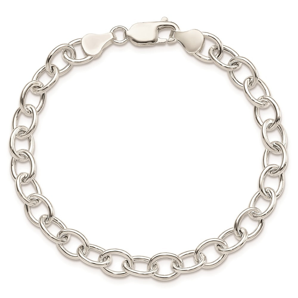 7.5 Zoll Sterlingsilber Ankerkette 6.75mm Armband