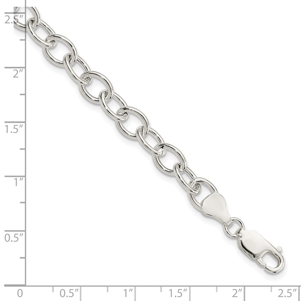 7.5 Zoll Sterlingsilber Ankerkette 6.75mm Armband