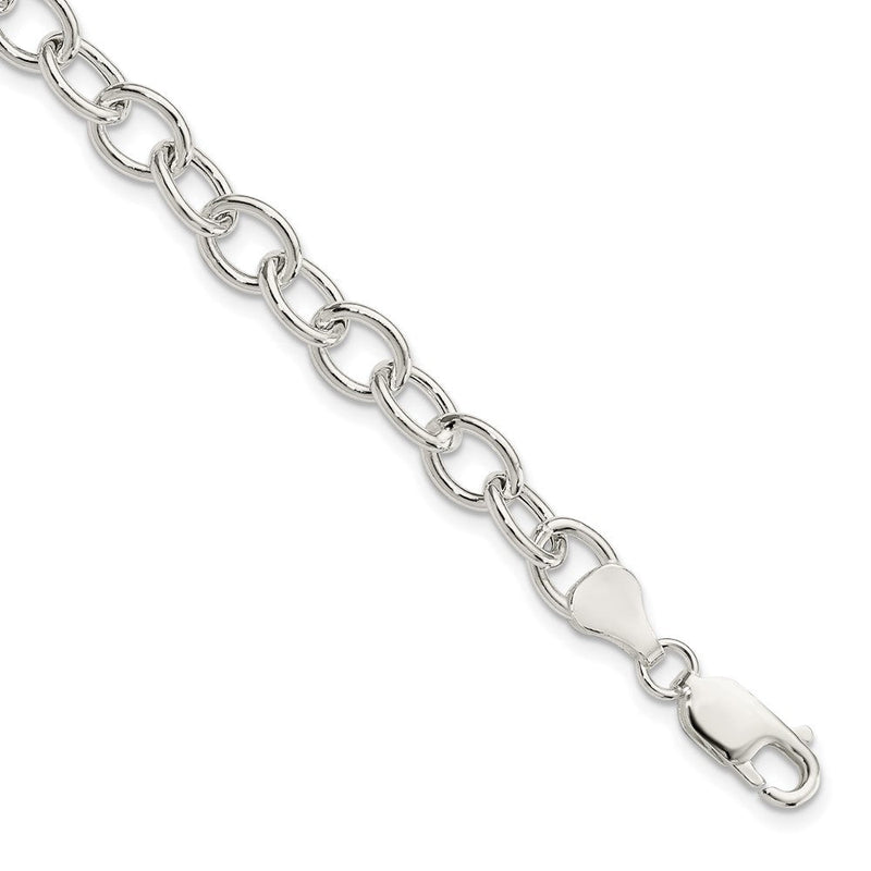 7.5 Zoll Sterlingsilber Ankerkette 6.75mm Armband