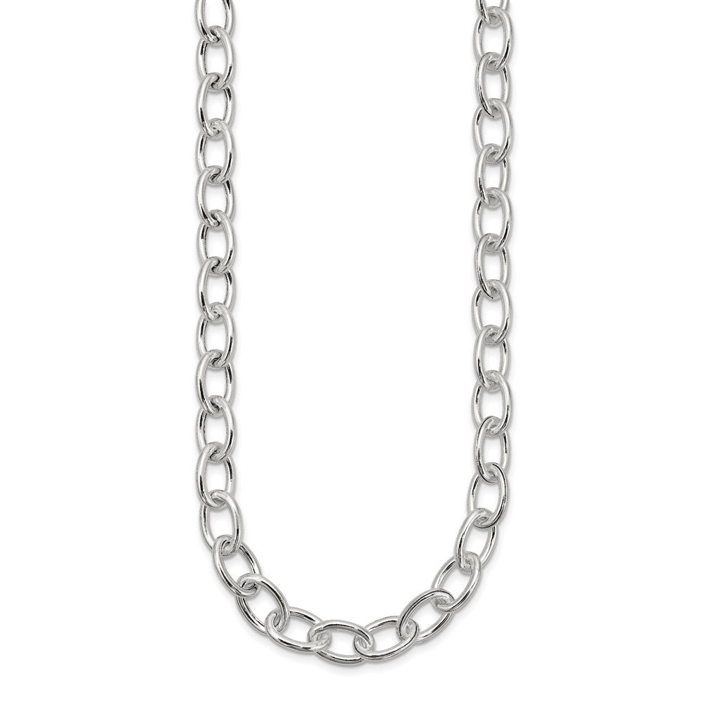 Sterlingsilber Offen Glieder Ankerkette 8.50mm Halskette