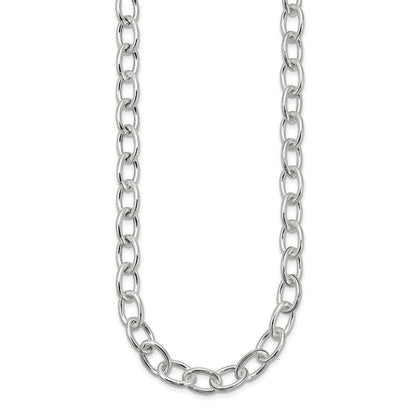 Sterlingsilber Offen Glieder Ankerkette 8.50mm Halskette