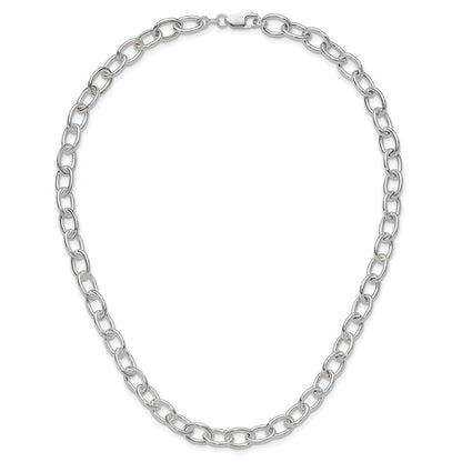 Sterlingsilber Offen Glieder Ankerkette 8.50mm Halskette