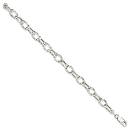 7.5 Zoll Sterlingsilber Offen Glieder Ankerkette 8.50mm Armband