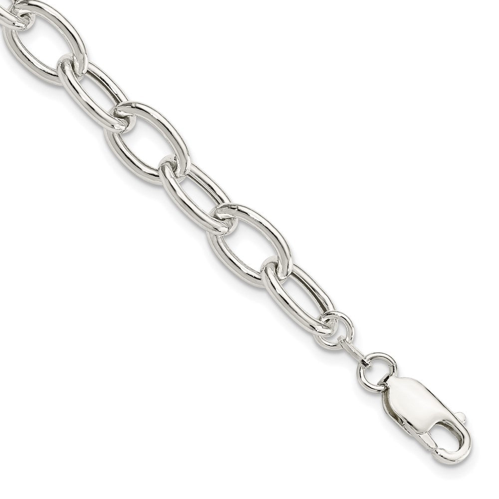 7.5 Zoll Sterlingsilber Offen Glieder Ankerkette 8.50mm Armband