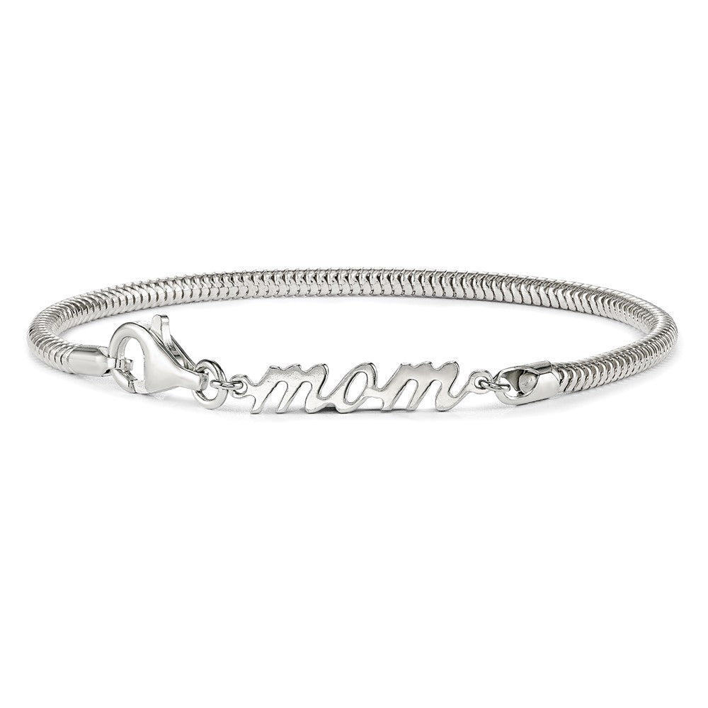 7.5 Zoll Sterlingsilber Mama Armband