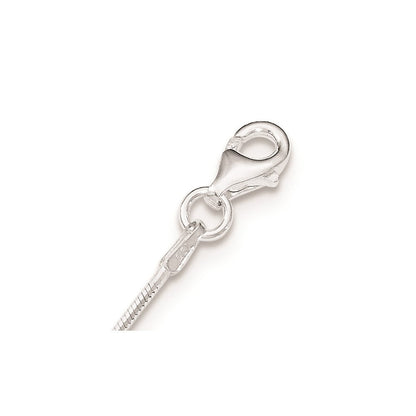 18 Zoll Sterlingsilber Rhodiniert Filigran Perlen Fantasie Halskette