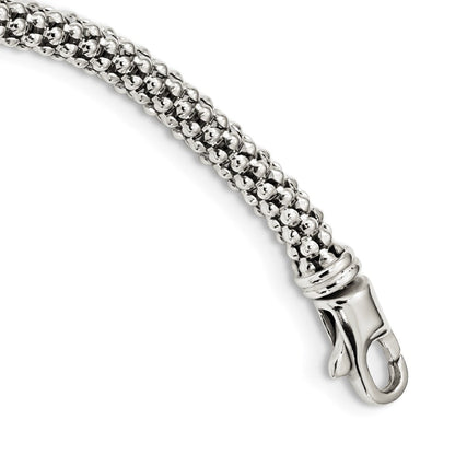 Sterlingsilber Rose und Gelb Goldfarben Zirkonia Perlen Netz Halskette