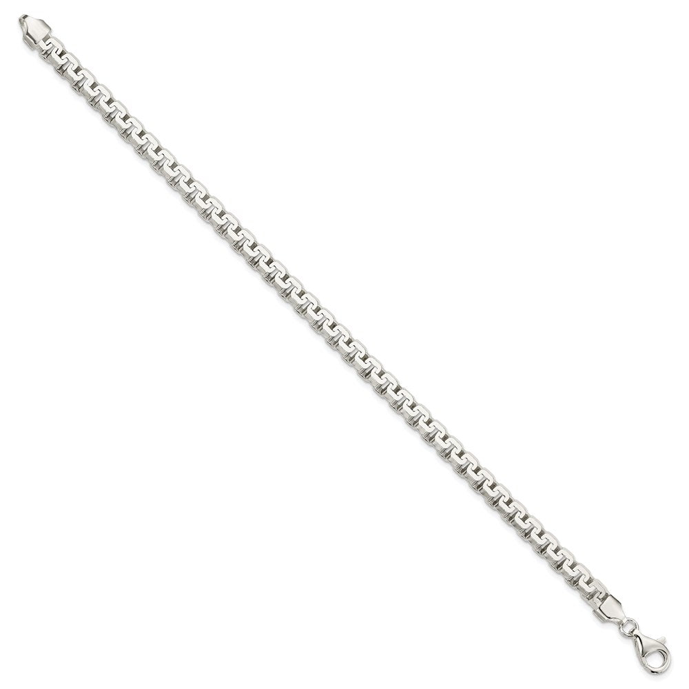 8.5 Zoll Sterlingsilber Poliert Fantasie Armband