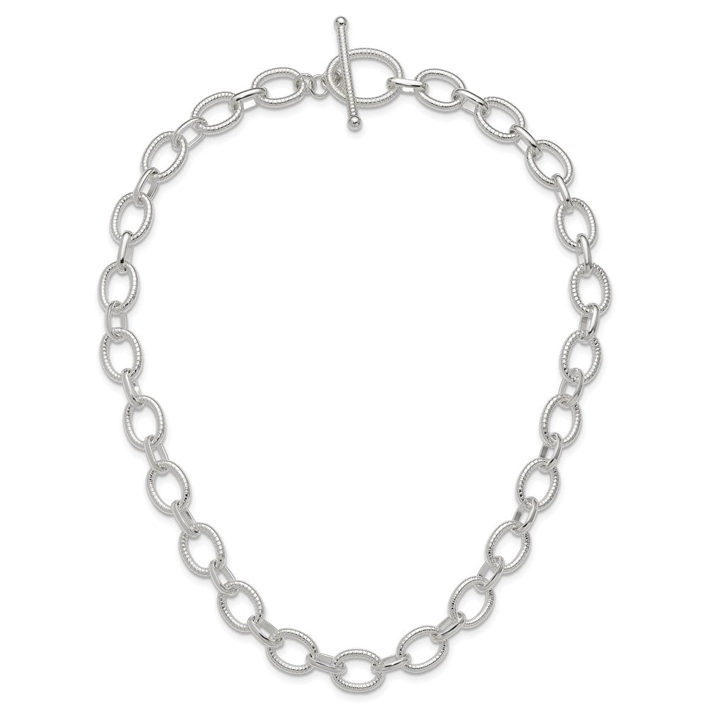Sterlingsilber Poliert Fantasieglieder Halskette