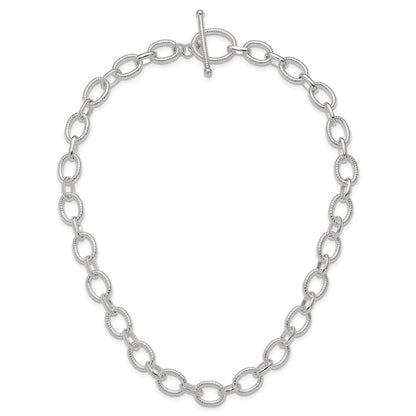 Sterlingsilber Poliert Fantasieglieder Halskette