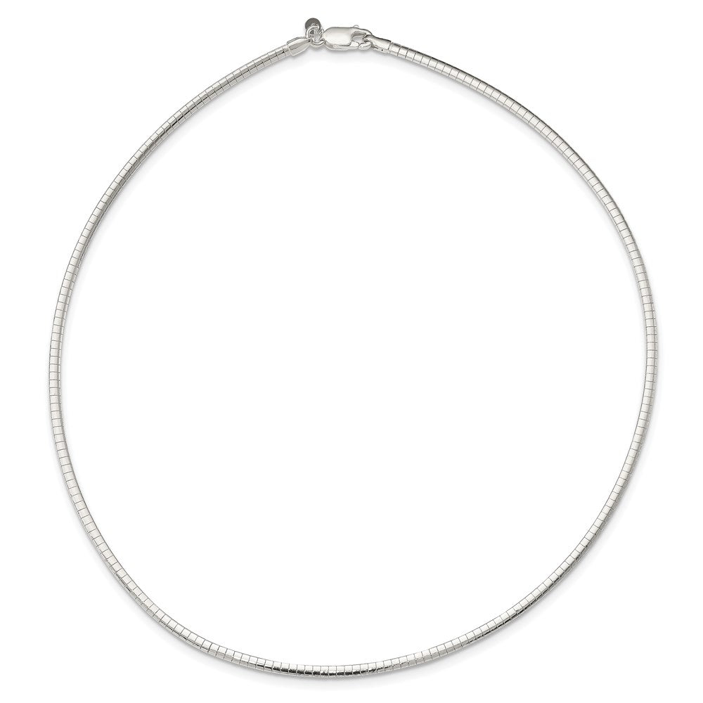 Sterlingsilber 3mm Cubetto Halskette