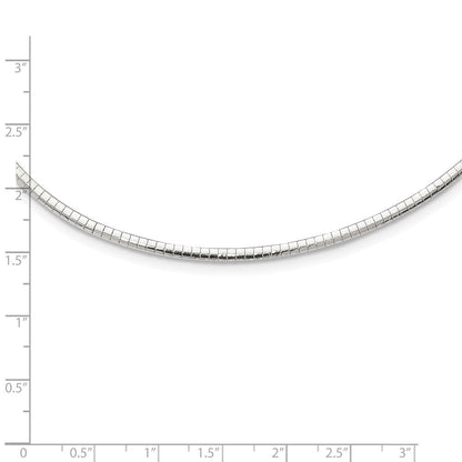 Sterlingsilber 3mm Cubetto Halskette