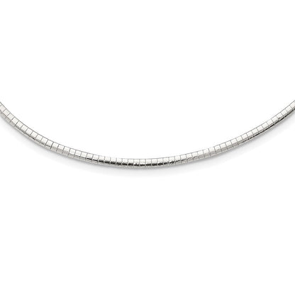 Sterlingsilber 3mm Cubetto Halskette