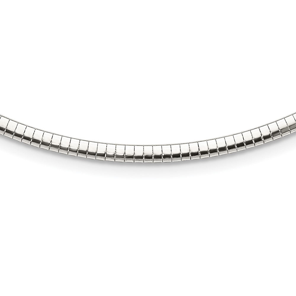 16 Zoll Sterlingsilber 3.25mm mit 2 Zoll. Verlängerung Cubetto Halskette
