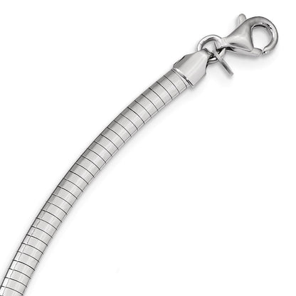 Sterlingsilber Rhodiniert Zirkonia Cubetto Halskette