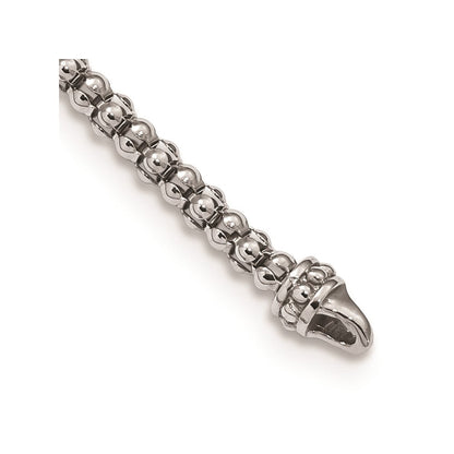 Sterlingsilber Rhodiniert Zirkonia Herz Hängend Halskette