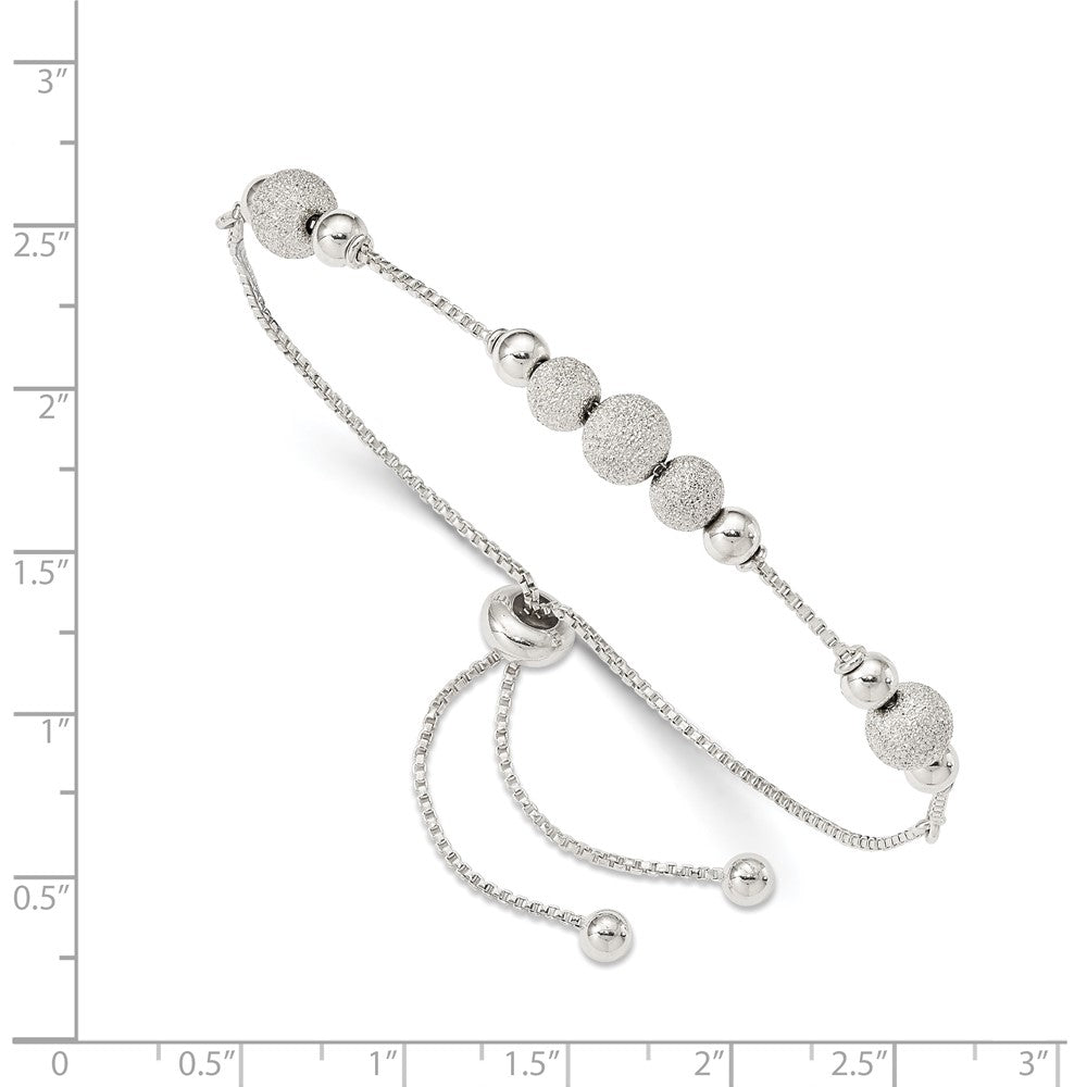 Sterlingsilber Gekugelt Verstellbar Armband
