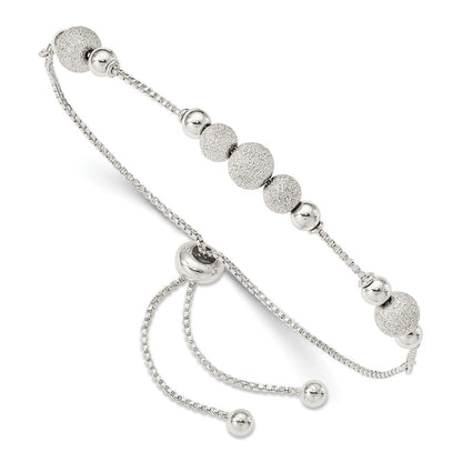 Sterlingsilber Gekugelt Verstellbar Armband